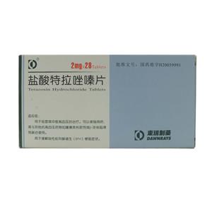 e]V_a(Terazosin Hydrochloride)

_e]V_f唑嗪ЁTerazosin Hydrochloride Tablets